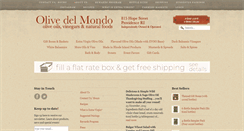 Desktop Screenshot of olivedelmondo.com